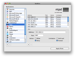 Network Monitor for visualizing network activity in real-time